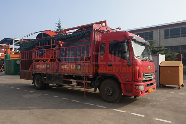 南陽直徑3.6米有機肥圓盤造粒機發貨